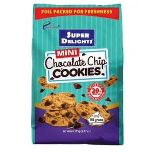 Super Delight Mini Chocolate Chips Cookies 175gm