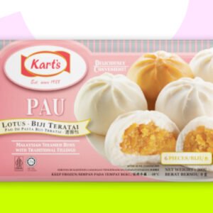 Karts Pau Lotus Jam Steamed Bun 6 Pieces (360g)