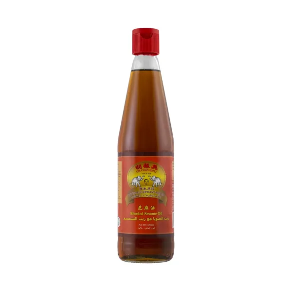 oh_chin_hing_product_02 Oh Chin Hing Double Elephant Brand Blended Sesame Oil 650ml - Image 1