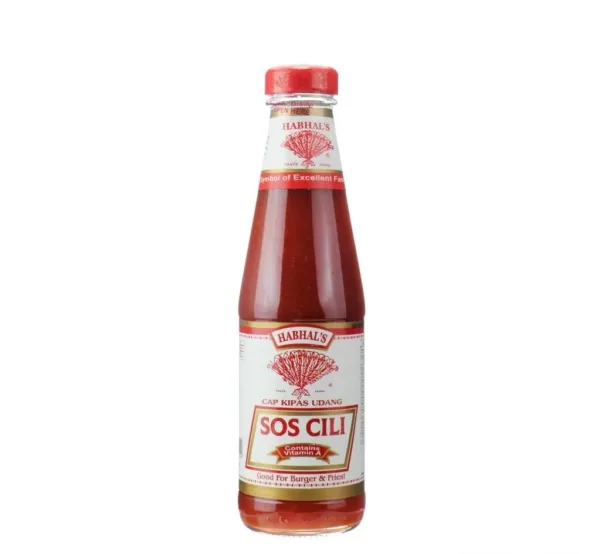 Habhal's Cap Kipas Udang Sos Cili 340g - Image 1