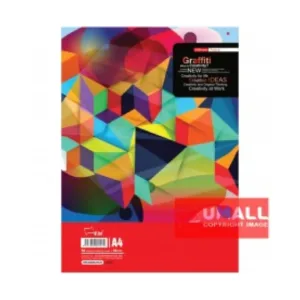Uni Graffiti A4 Paper Sheets & Pad - 50sheets/70GSM