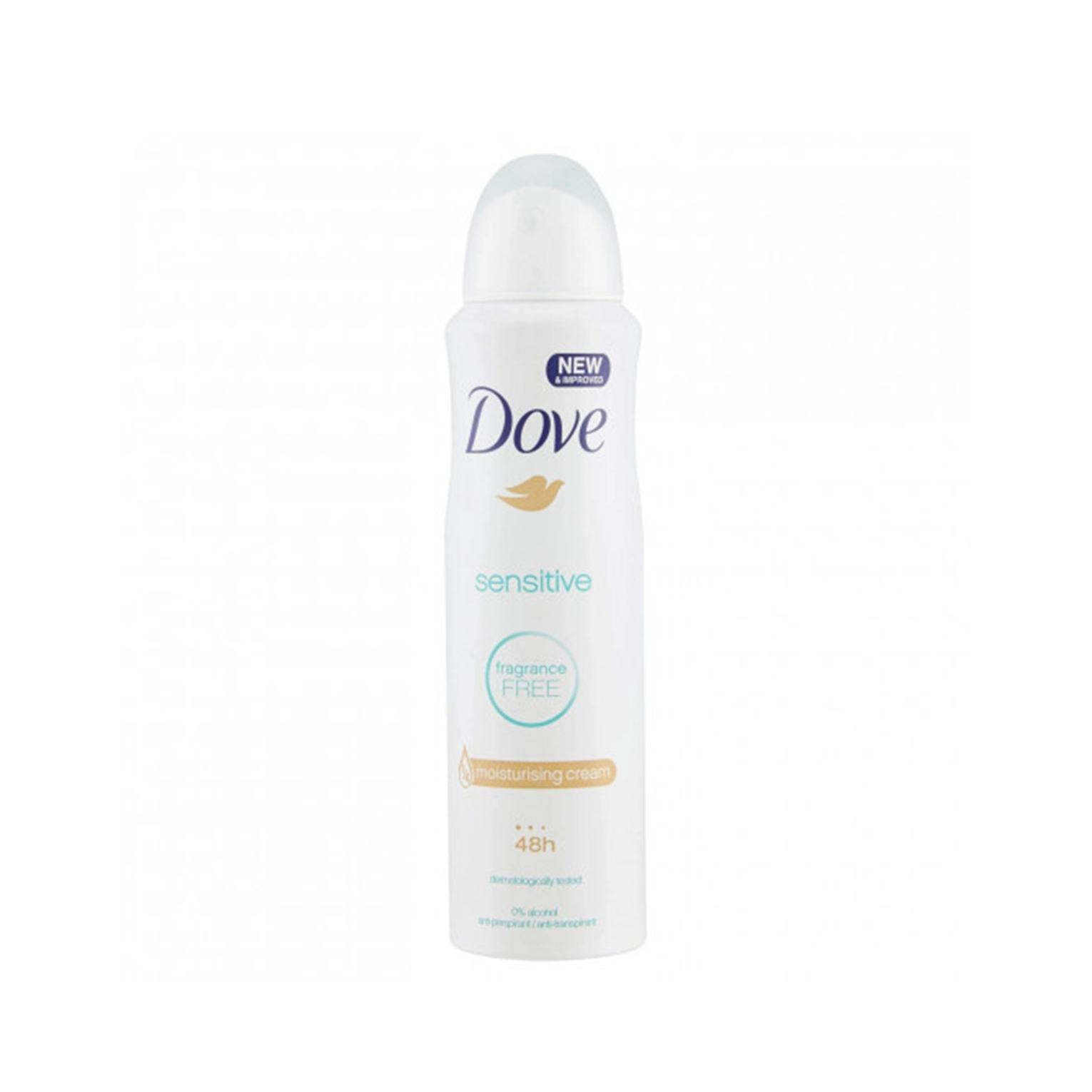 Dove Deodorant Body Spray Sensitive Moisturising Cream 150ml – Shopifull
