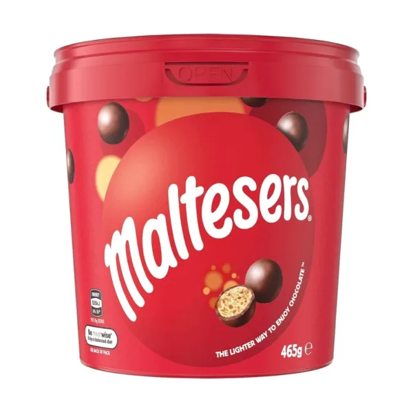 Maltesers Bucket Chocolate - 465g Maltesers Bucket Chocolate Snacks - 465g - Image 1