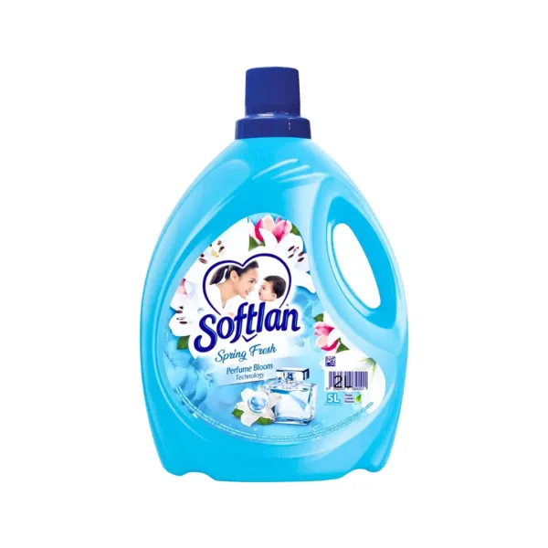 Softlan Softener Detergent Spring Fresh - 5Lit Softlan Softener Detergent Spring Fresh - 5Lit - Image 1