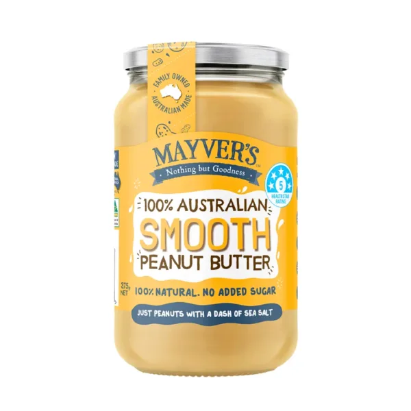 Mayver's Smooth Peanut Butter Spread - 375g Mayver's Smooth Peanut Butter Spread - 375g - Image 1