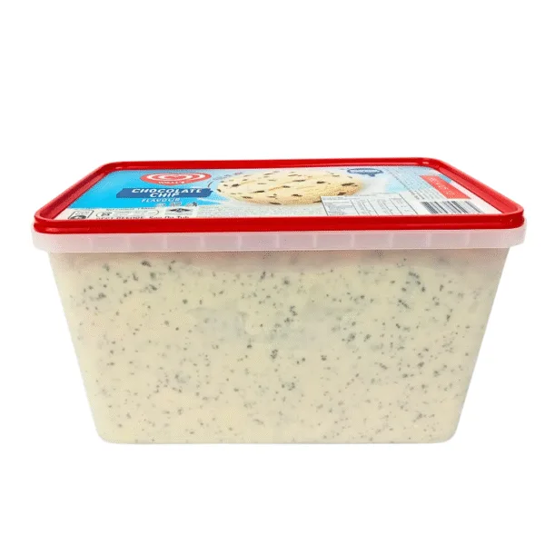 Walls Deliciously Creamy Chocolate Chip Flavour Ice Cream - 1.5L - Image 2