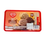 Walls Deliciously Creamy 3in1 Triple Chocolate Ice Cream - 1.5L