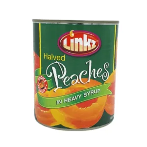 Linkz Halved Peaches in Heavy Syrup 850g (30 oz )