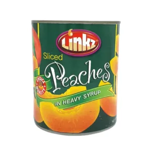 Linkz Sliced Peaches in Heavy Syrup 850g (30 oz )