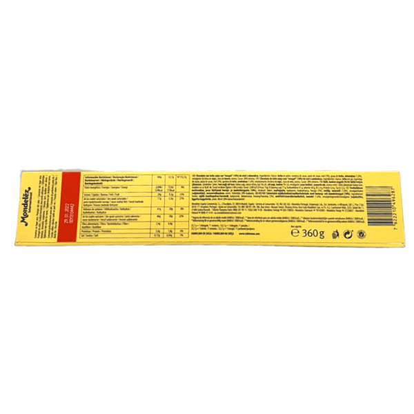 Toblerone Milk Chocolate With Honey & Almond Nougat 360g - Image 2