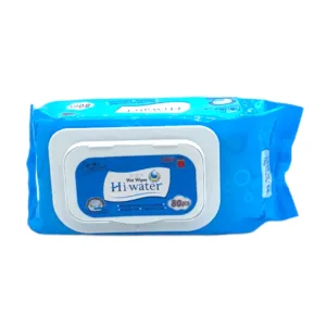 Carnation Wet Wipes Hi-Water - 80 Pcs