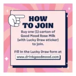 Good Mood Rose Milk Drink 24 X 330ml " Happy Go Lucky " - Image 3