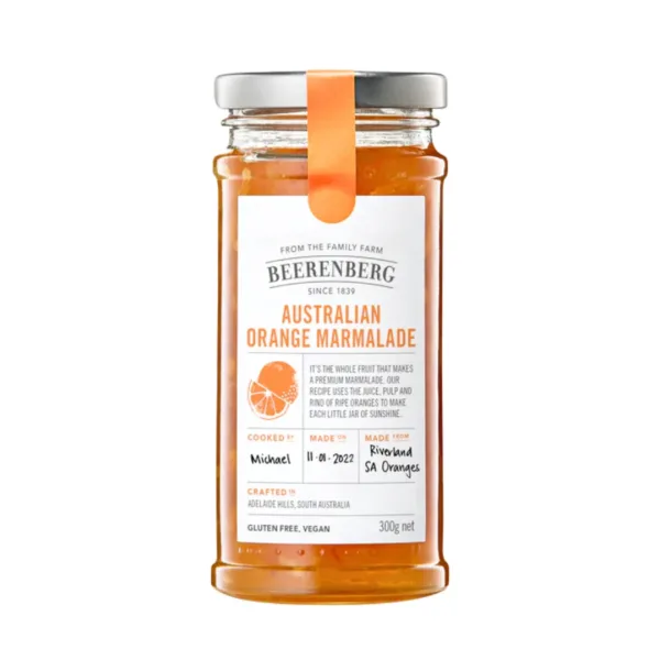 BEERENBERG Australian Orange Marmalade - 300g - Image 1