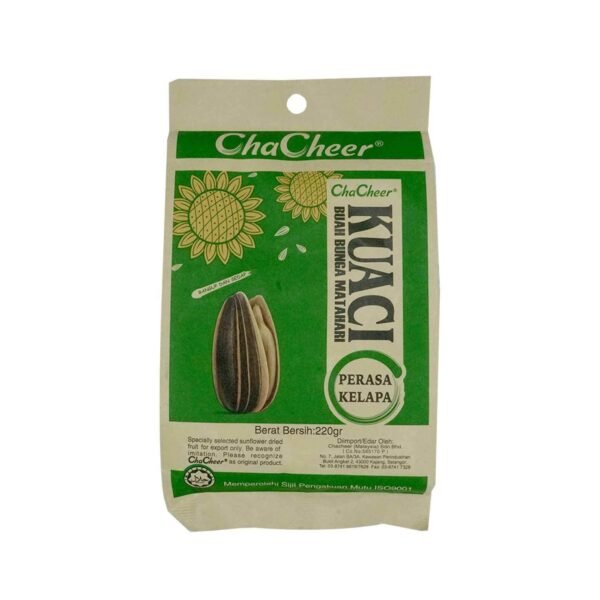 Cha Cheer Dried Sunflower Seed Snacks, Kuaci 220gm Pack - Image 4