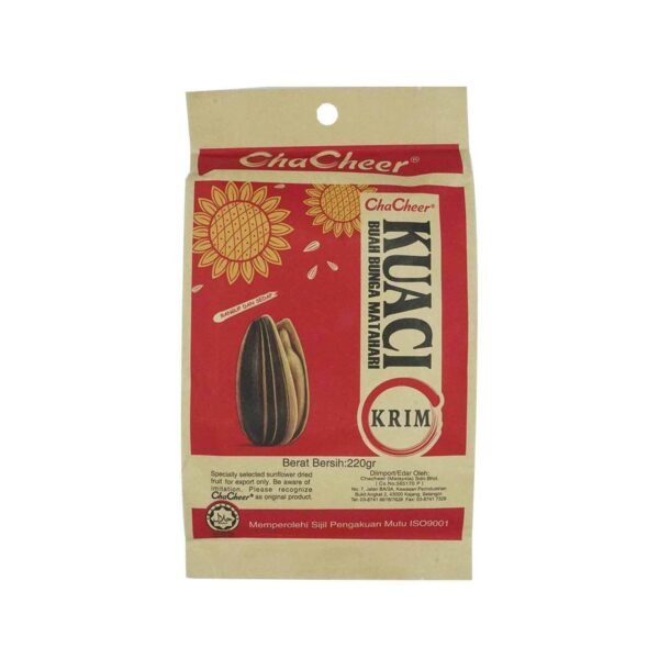 Cha Cheer Dried Sunflower Seed Snacks, Kuaci 220gm Pack - Image 3