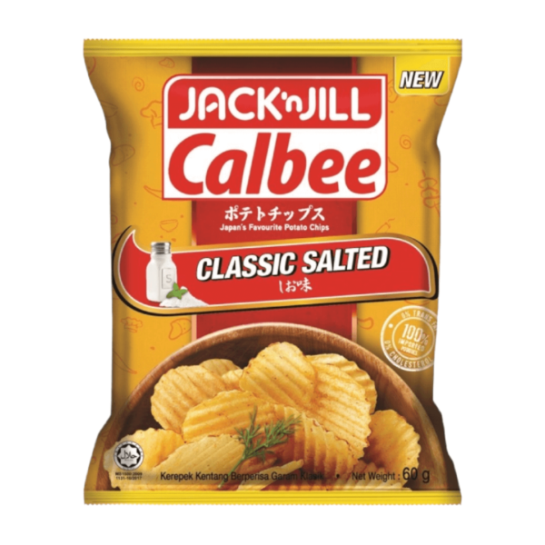 Calbee Classic Salted Potato Chips 170g - Image 1