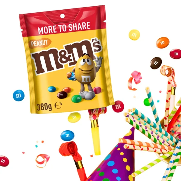 m&m's Peanut chocolate pouch - 380g m&m's Peanut chocolate pouch - 380g - Image 1