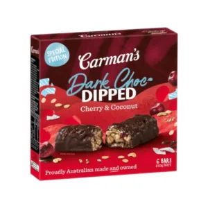 Carman's Dark Choco Cherry & Coconut X 6 Bars
