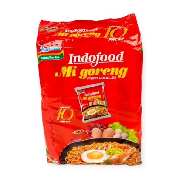 Indofood Instant Noodle Mi Goreng 10 x 80g - Image 1
