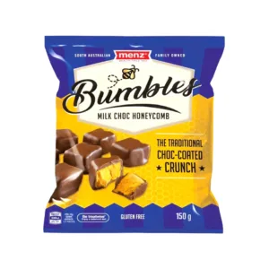 Menz Bumbles Milk Chocolate Honeycomb - 150g