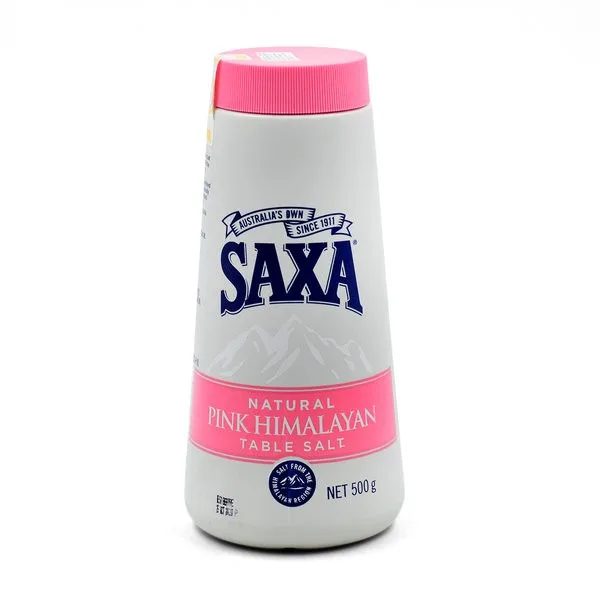 Saxa Natural Pink Himalayan Table Salt 500g Saxa Natural Pink Himalayan Table Salt 500g - Image 1