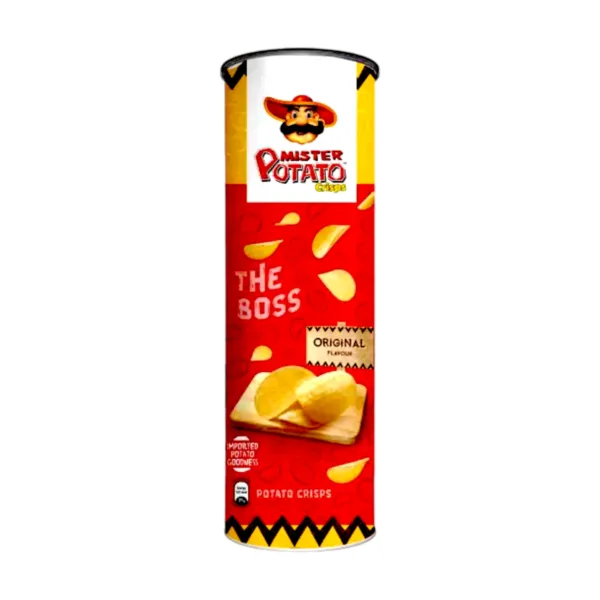 Mister Potato Crisps Original Flavour - 145g - Image 1