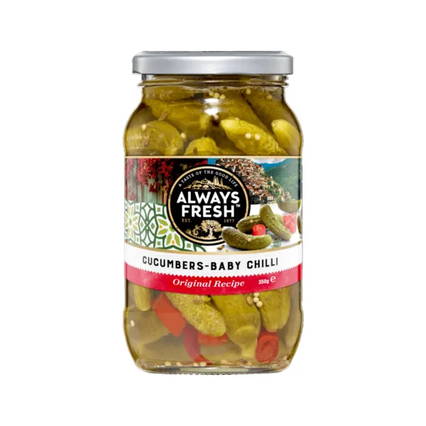 Always Fresh Cucumbers Baby Chilli - 350g - Image 1