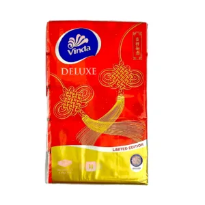 Vinda Deluxe Facial Tissue Limited Edition 90 Sheets 5 Packs 3Ply