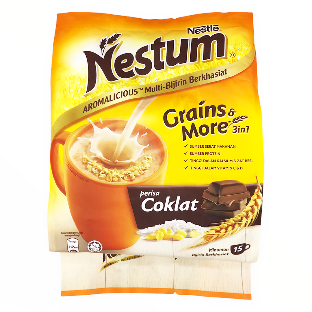 Nestle Nestum 3 in 1 Chocolate Flavour 15 Packets 420g 
