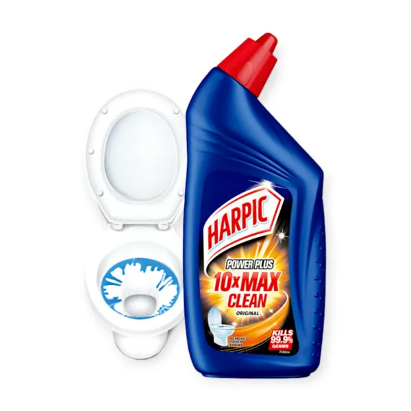image-Photoroom - 2024-05-07T094105.096 Harpic Power Plus 10xMax Clean Original - 450ml - Image 1