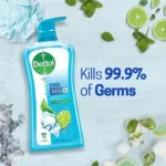 Dettol Instant Cool Antibacterial Body Wash 950g - Image 3