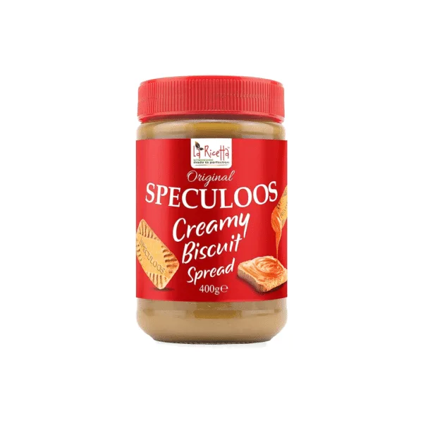 1 La Ricetta Original Speculoos Creamy Biscuit Spread - 400g - Image 1