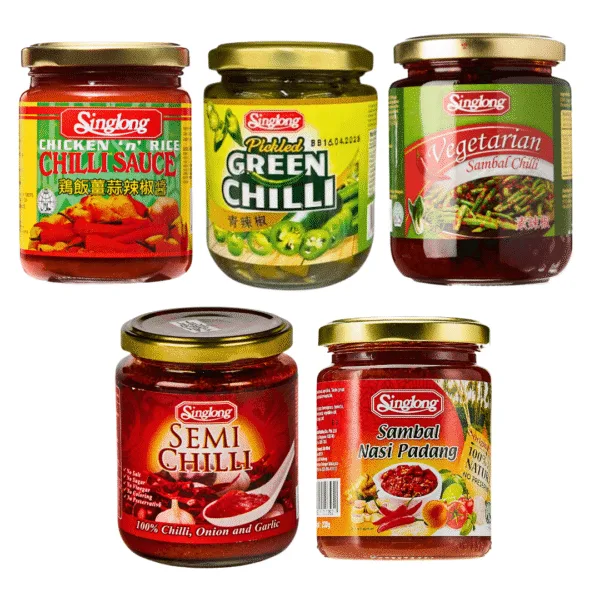 Singlong Minced Chilli Pastes - 230g Singlong Minced Chilli Pastes - 230g - Image 1