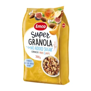 Emco Super Granola No Added Sugar Crunchy Fruits & Nuts - 500g