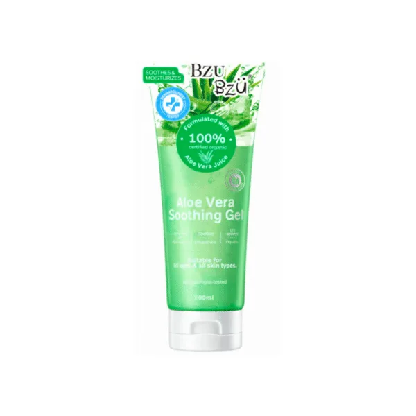 Bzu Bzu Aloe Vera Soothing Gel - 200ml - Image 1