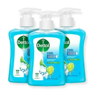 Dettol Cool Antibacterial Hand Wash Mint & Bergamot 3 x 250ml