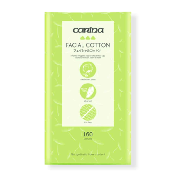 Carina Facial Cotton 160 pieces Carina Facial Cotton 160 pieces - Image 1