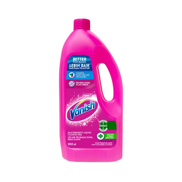 image-Photoroom - 2024-05-07T200507.104 Vanish Liquid Stain Remover - 1L - Image 1