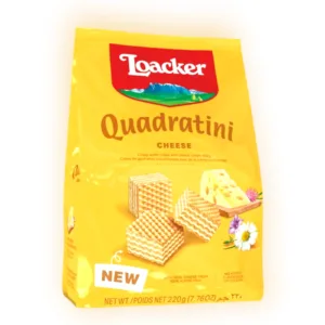 Loacker Quadratini Cheese Source Of Calcium 220g