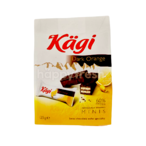 Kagi Dark Orange Dark Chocolate 60% Cocoa Individually Wrapped Minis 125g