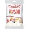 Double 'D' Sugar Free Fruit Chews All Natural Colours & Flavours 72g