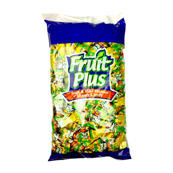 Fruit Plus Orange Flavoured Fruit & Mint Flavor Chewy Candy 1kg Fruit Plus Orange Flavoured Fruit & Mint Flavor Chewy Candy 1kg - Image 1