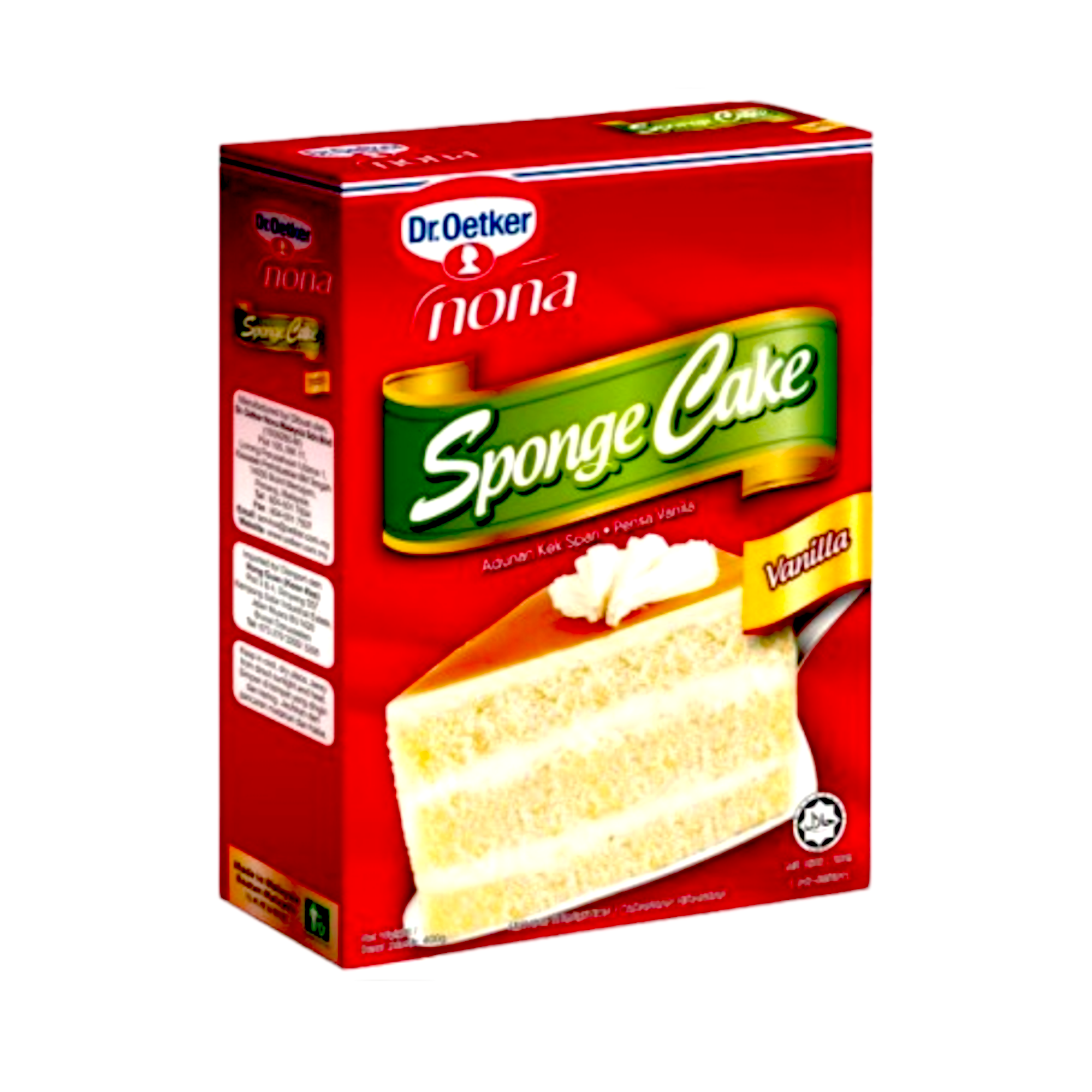 Dr. Oetker Nona Luxury Moist Cake Pandan mix, Food & Drinks, Packaged &  Instant Food on Carousell