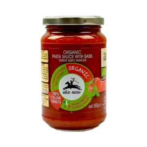 Alce Nero  Organic Pasta Sauce With Basil Tomato Sauce Basilico 350g