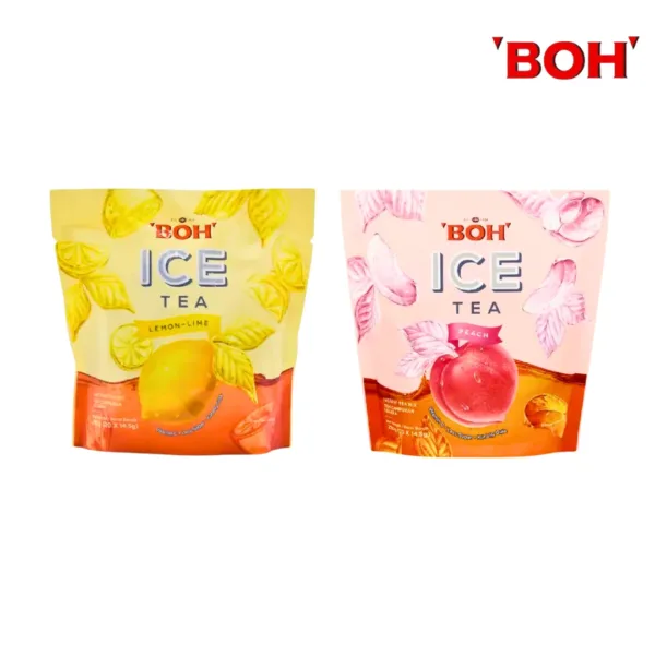 BOH Ice Tea Lemon/Peach Flavour 20Pcsx14.5g - 290g BOH Ice Tea Lemon/Peach Flavour 20Pcsx14.5g - 290g - Image 1