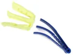 Neco Plastic Microfiber Window Blinds/Air-Conditioning Frills Cleaning Brush with Refill Brush Head, Standard, Blue and Yellow - Image 2
