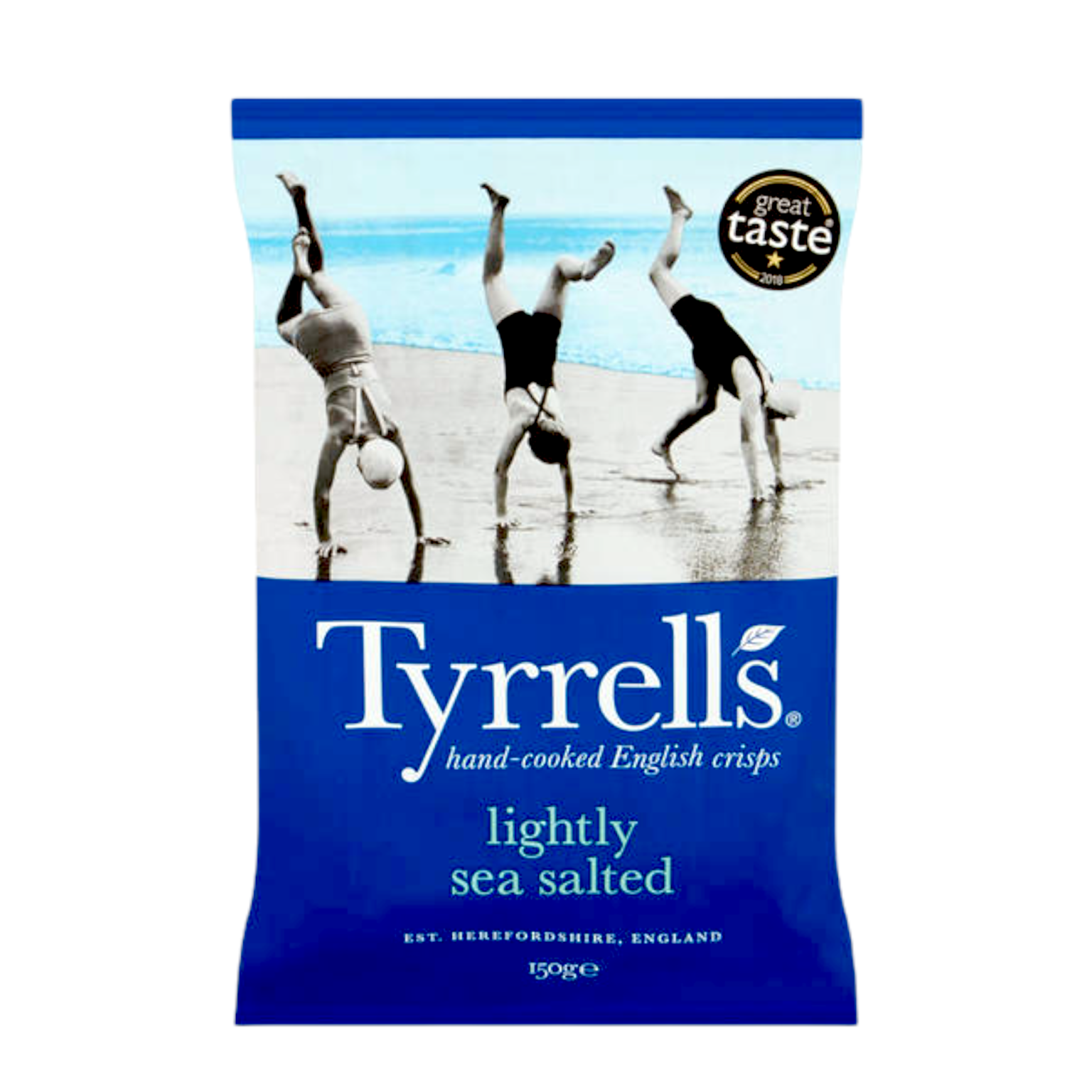 Tyrrells Hand Cooked English Crisps Lightly Sea Salted G Shopifull