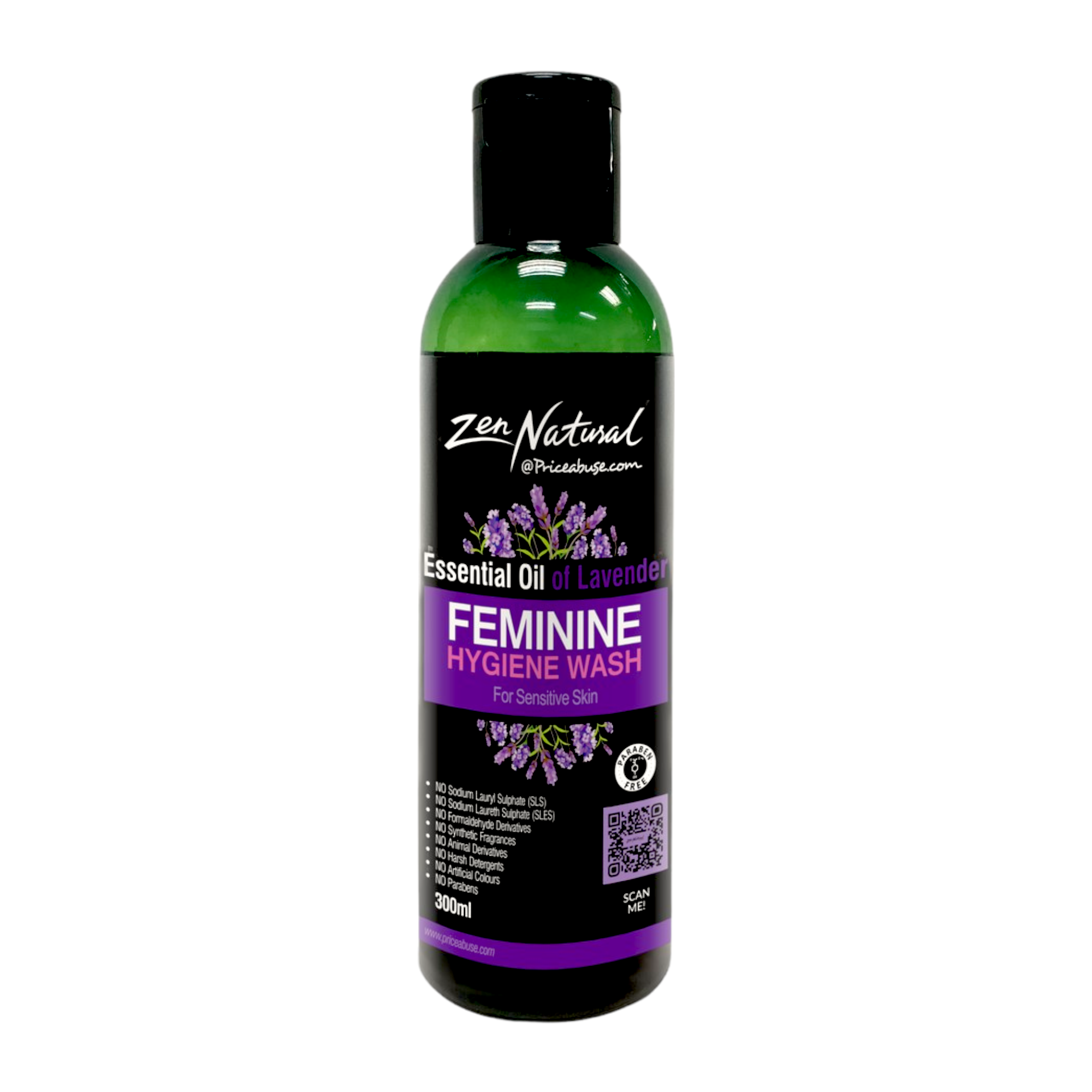 Zen Natural Essential Oil Of Lavender Feminine Hygiene Wash 300ML –  Shopifull