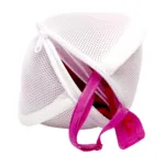 Jh Mesh 2 Compartment Bra Wash Bag Size : (l9" x w6" x H7") - Image 2