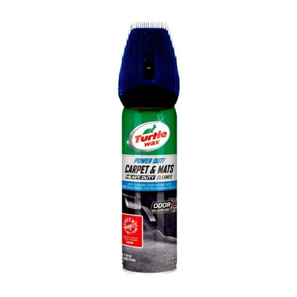 Turtle Wax Power Out Carpet & Mats Heavy Duty Cleaner Odor-x Seek & Destroy Odors 18 Oz 1Lb.2 Oz 510g - Image 1